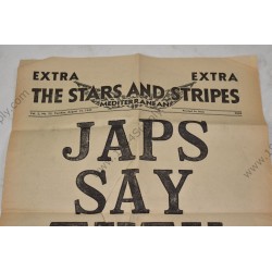 Stars and Stripes newspaper of August 14, 1945