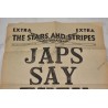 Journal Stars and Stripes du 14 août 1945