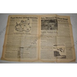 Journal Stars and Stripes du 14 août 1945