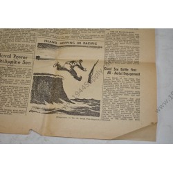 Stars and Stripes newspaper of August 14, 1945