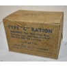 Type "C" ration biscuits