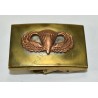 Officer's belt buckle with jump wings