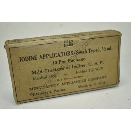 Iodine applicators