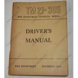 TM 21-305 Driver's manual