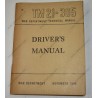 TM 21-305 Driver's manual
