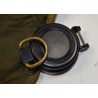 Lensatic compass in pouch