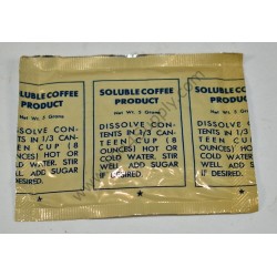 Produit de café soluble de ration K