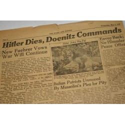 Journal Stars and Stripes du 2 mai 1945