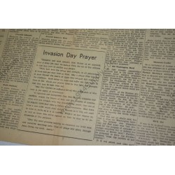 Newspaper of June 6, 1944