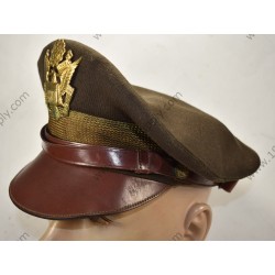 Air Force officer's 'crusher' cap