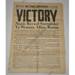 Stars and Stripes newspaper of May 8, 1945