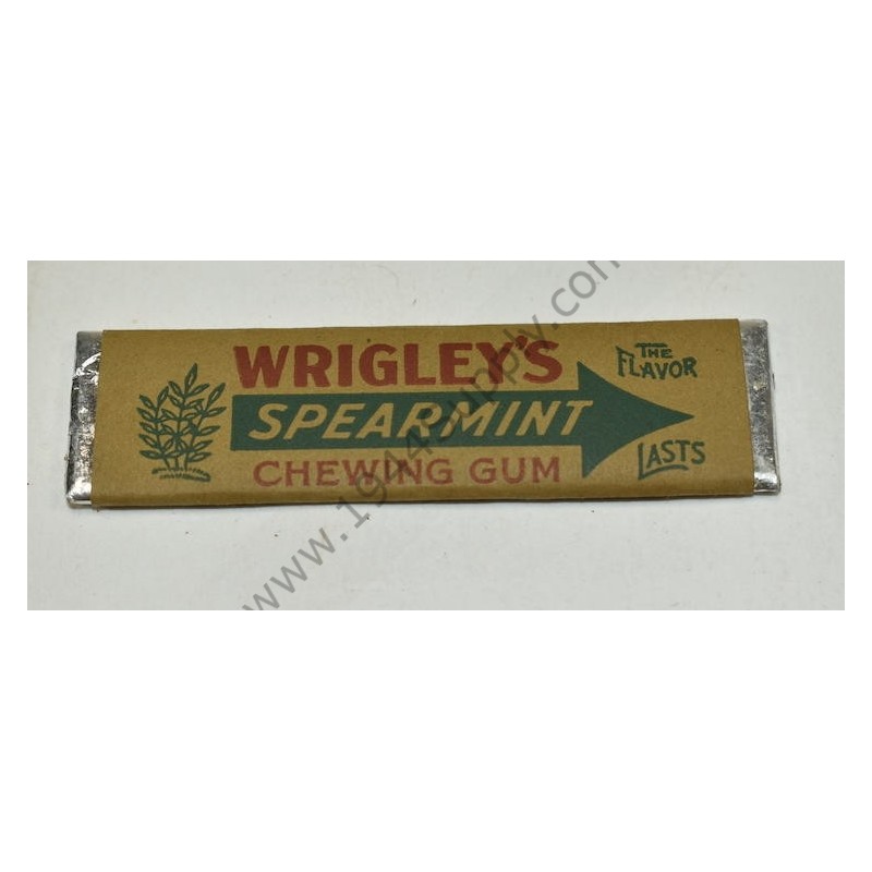 Wrigley's chewing gum, K ration