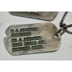 Dogtag set, Preston