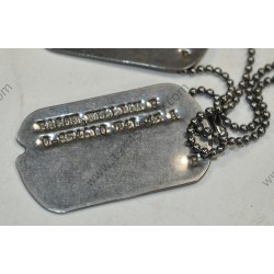 Dogtag set officer, Bacon