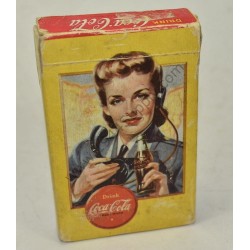 Coca Cola playing cards box, Operator