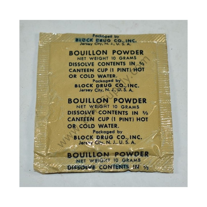 Bouillon powder