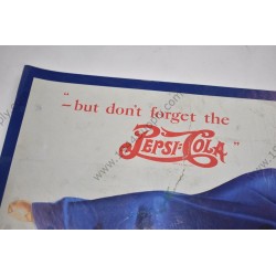 Petty Pepsi-Cola Pin Up sign  - 4