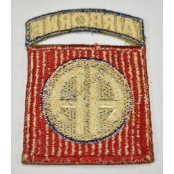 82nd Airborne Division patch