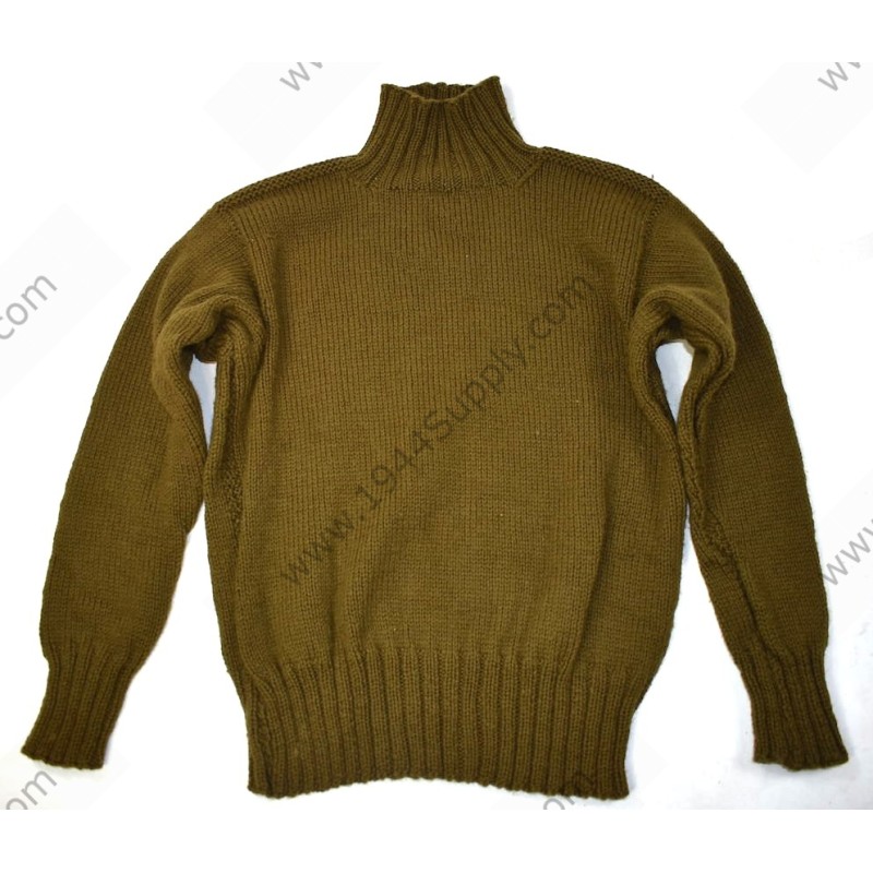 Turtle Neck sweater, American Red Cross