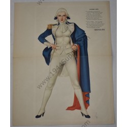 Affiche Varga Pin Up "Victory Song"