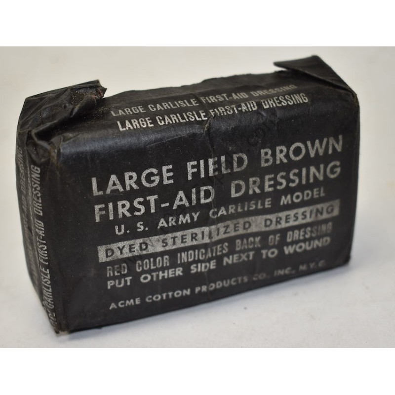 Large Field Brown First-Aid Dressing