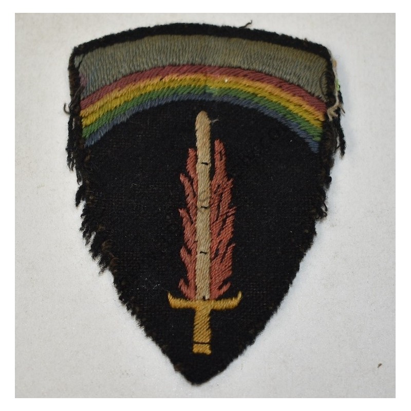 SHAEF patch, British made