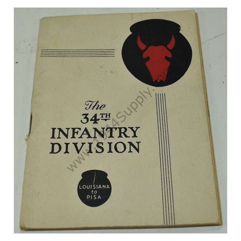 The 34th Infantry Division booklet