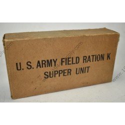 K ration, supper unit (empty box)