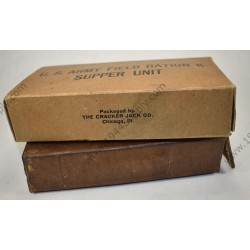 K ration, supper unit (empty box)