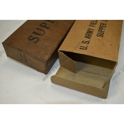 K ration, supper unit (empty box)