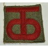 90th Division patch