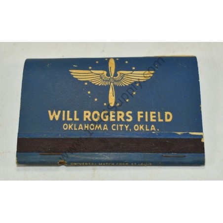 Couverture d'allumettes, Will Rogers Field