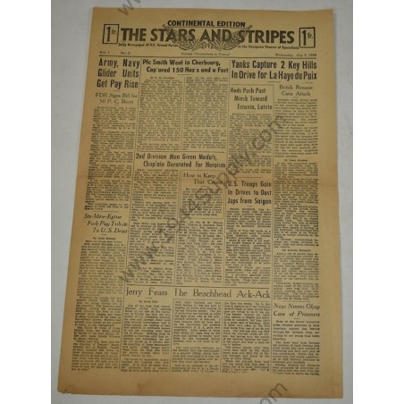 Stars and Stripes newspaper of July 5, 1944