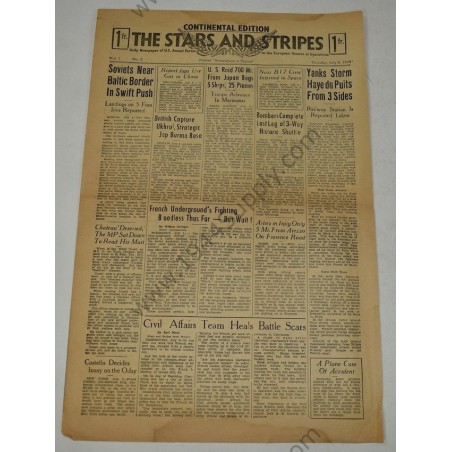 Stars and Stripes journal du 6 juillet 1944