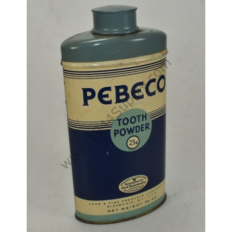 Dentifrice en poudre Pebeco