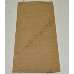 10-in-1 ration, Menu No. 3 leaflet