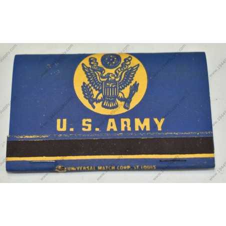 Couverture d'allumettes, US Army