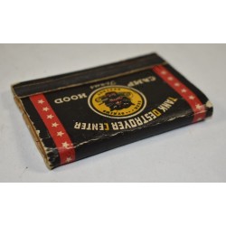 Tank Destroyer Center Camp Hood matchbook