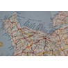 Carte routière de la France