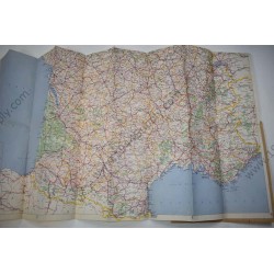 Carte routière de la France