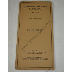 Carte routière de la France