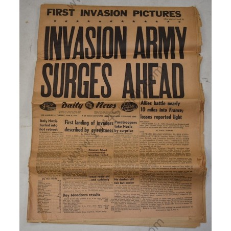 Newspaper of June 6, 1944