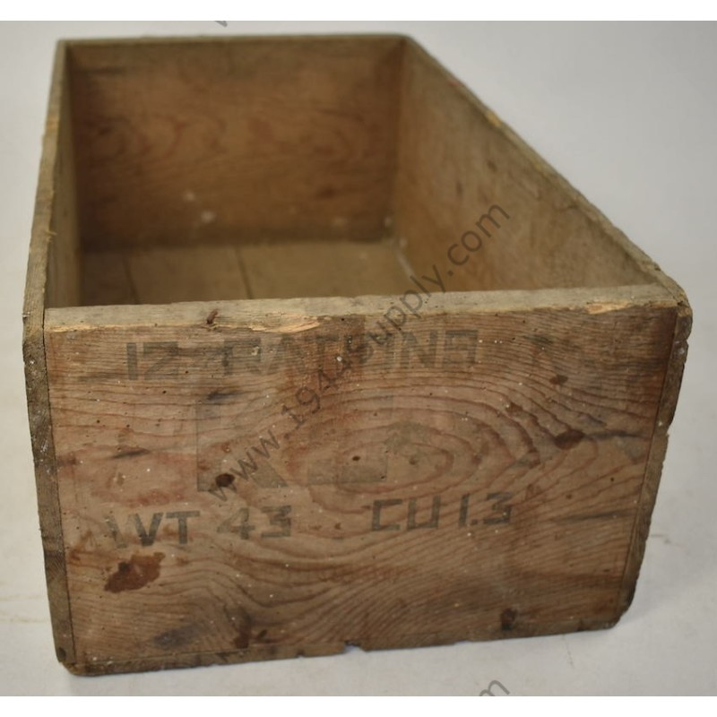 K ration crate