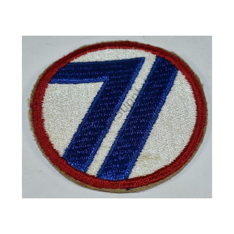 71e Division patch