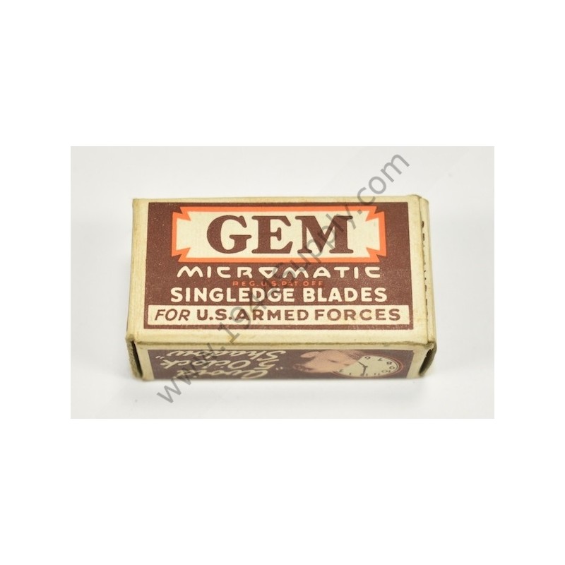 GEM razor blades for U.S. Armed Forces  - 1