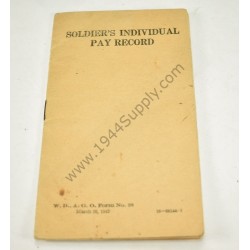 Soldier's Individual Pay Record