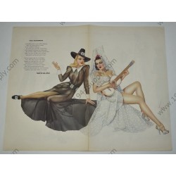 Varga Pin Up gatefold "Nice neighbors"