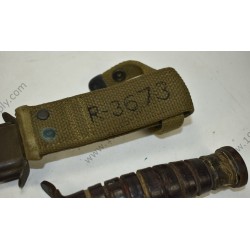 M-3 trench knife in M-8 sheath