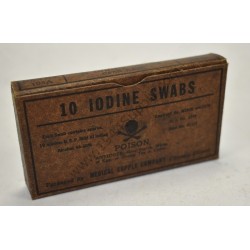 Iodine swabs