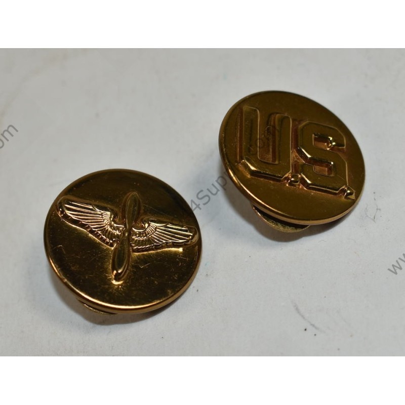 Army Air Force collar disk set